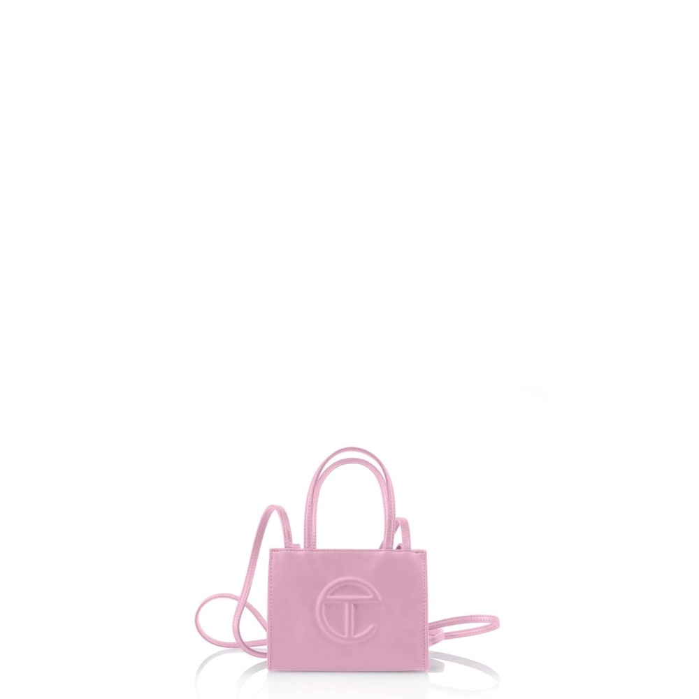 Telfar Small Bubblegum Pink Shopping Bag
